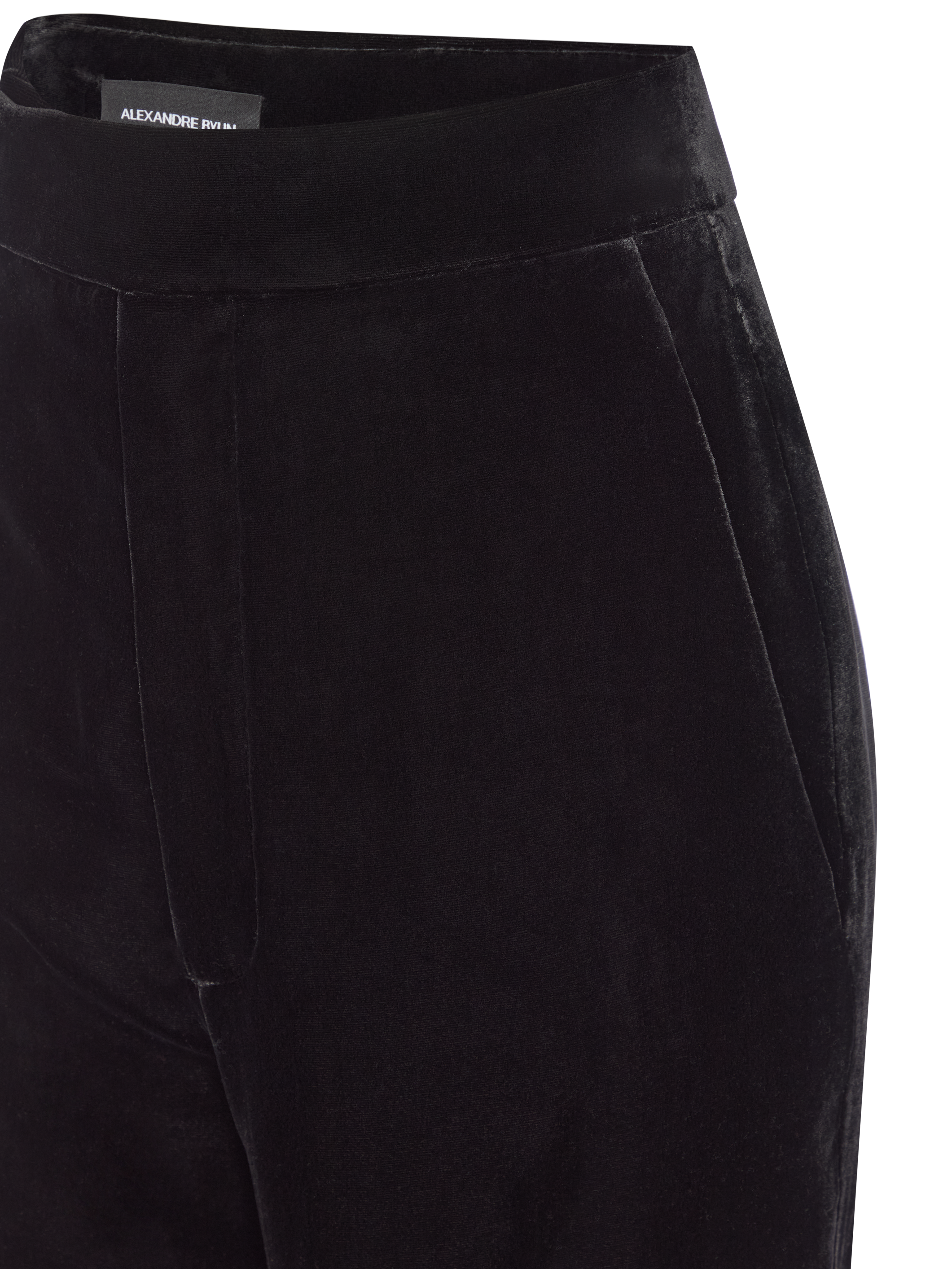 PANTALON ÉPHÉMÈRE IN SILK VELVET