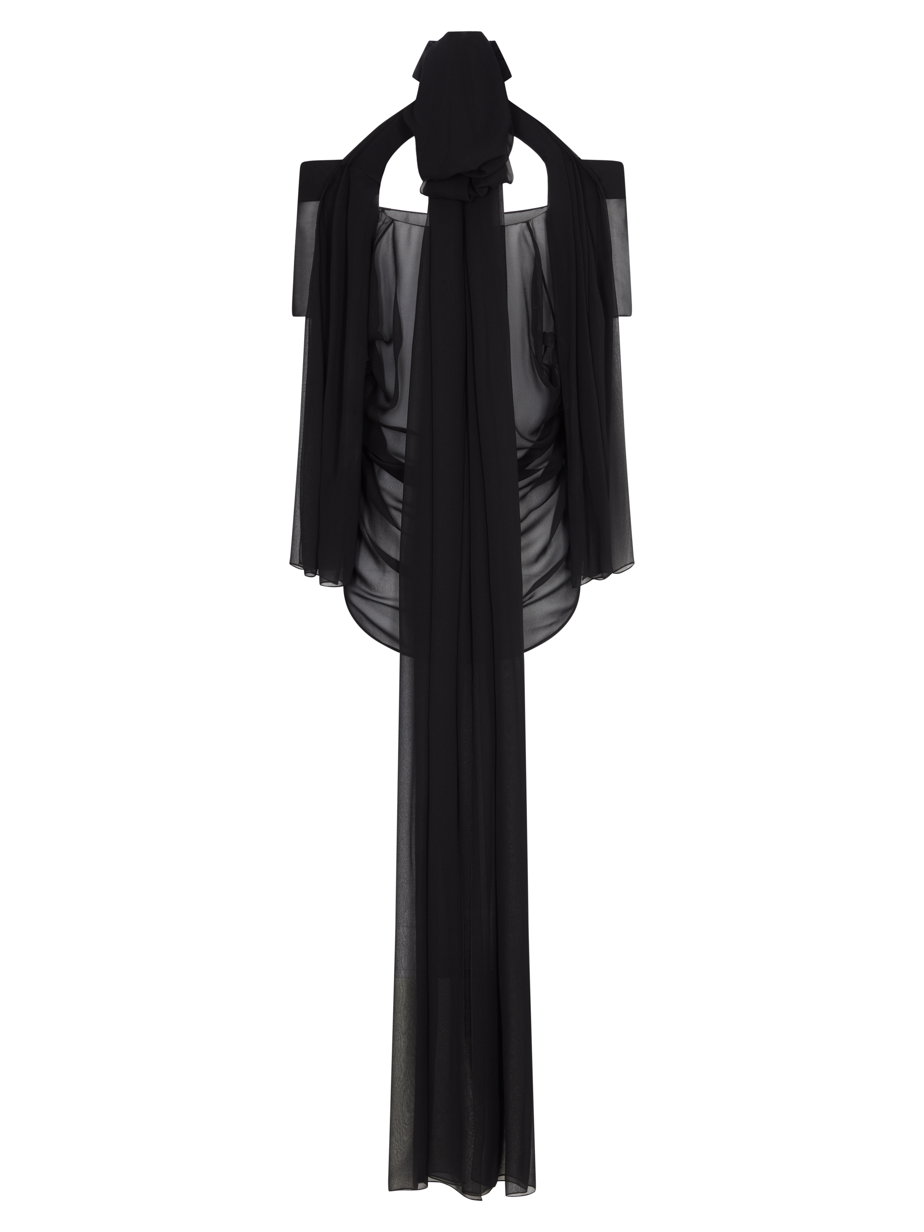 ÉPHÉMÈRE FANTÔME BLOUSE IN SILK MOUSSELINE