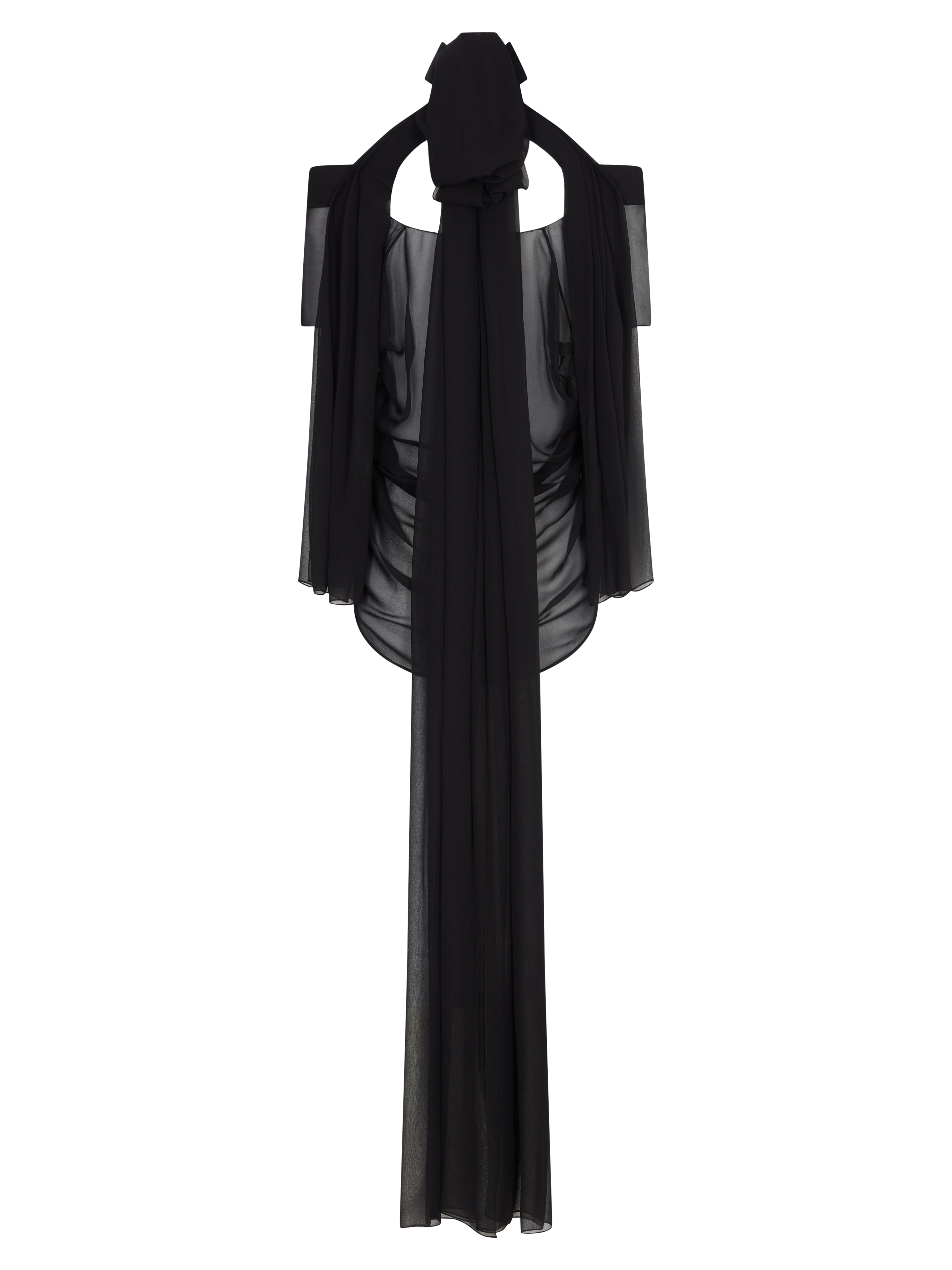 ÉPHÉMÈRE FANTÔME BLOUSE IN SILK MOUSSELINE